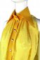 Preview: upcycling Bluse mit Kragen gelb
