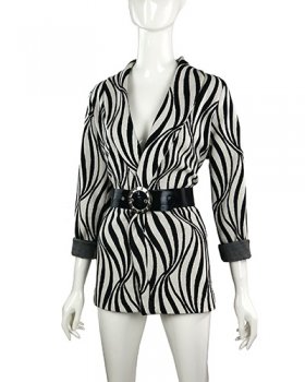 KIMONO JACKE Zebra Print