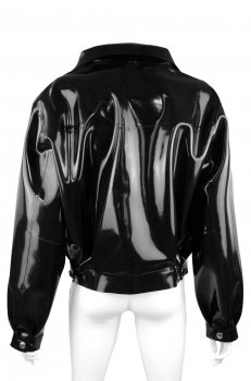 LATEX OVERSIZE JACKE UNISEX