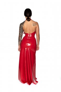 Latex Abendkleid