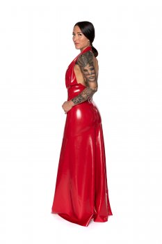 Latex Abendkleid