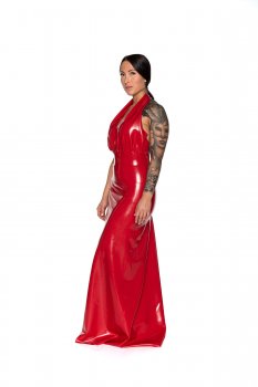 Latex Abendkleid