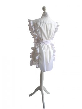 blouse with ruffles