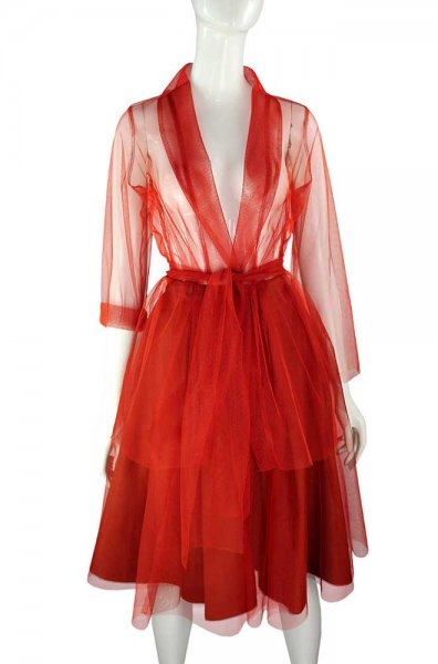 TÜLL KIMONO BLUSE