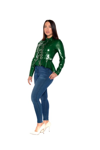 Latex Uniform Jacke