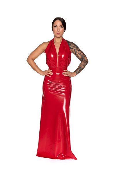 Latex Abendkleid