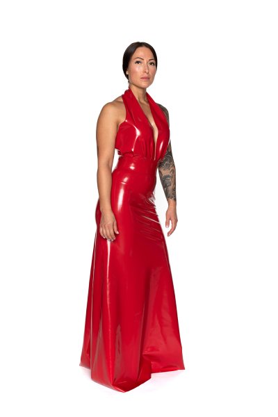 Latex Abendkleid