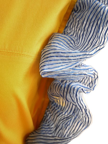 upcycling Bluse mit Rüschen
